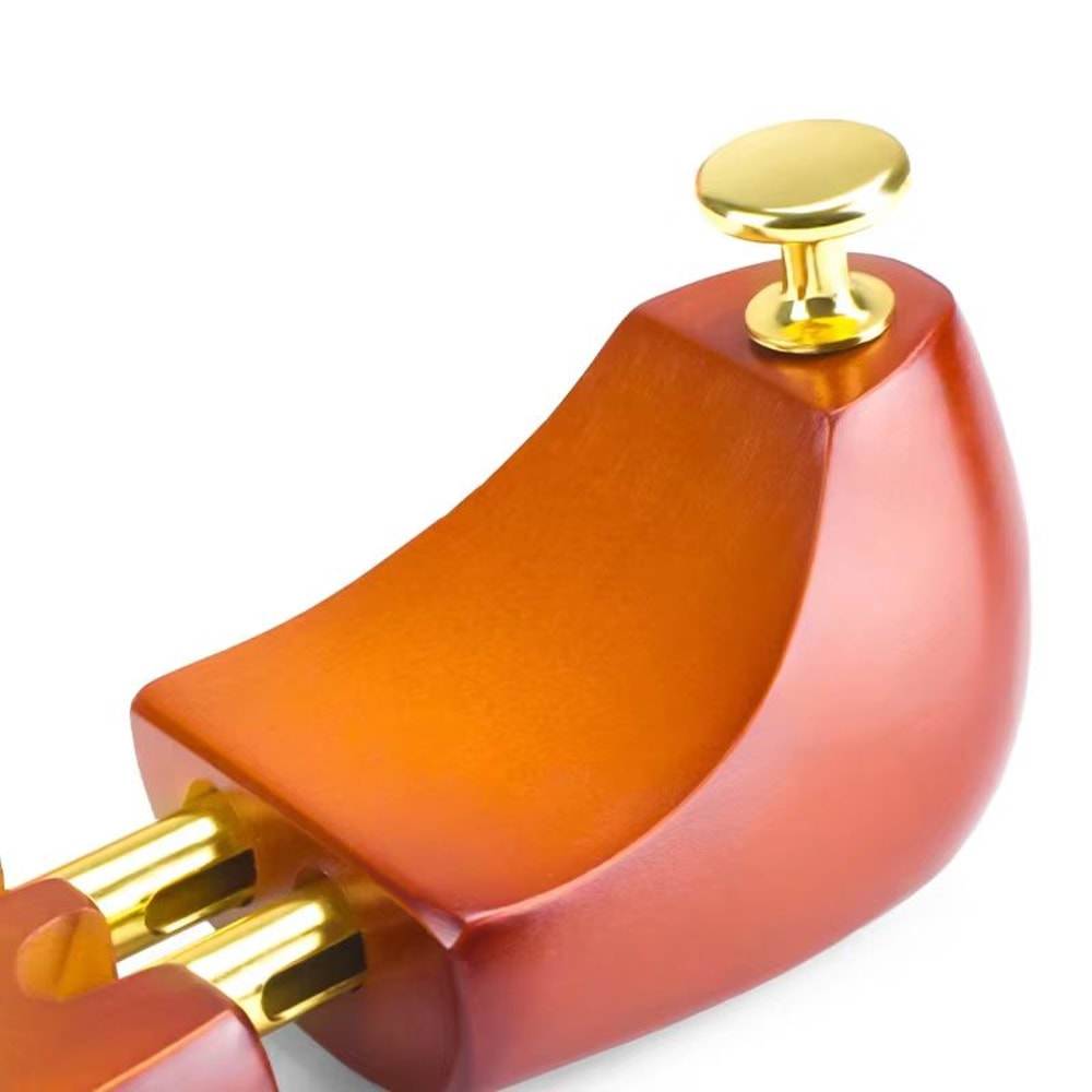 Repacego Adjustable Wooden Shoe Trees For Men And Women Shoe Shaper Pair 2
