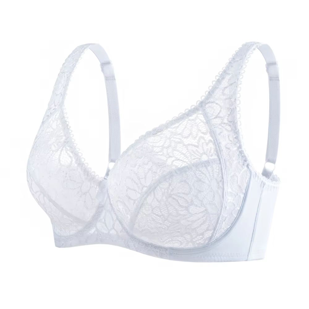 Lace Plus Size Underwire Bra For Women CF Cup 12