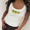 Shiny Embroidered Pearl Beaded Crop Tank Top For Women 0
