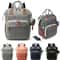 USB Mummy Large Capacity Waterproof Diaper Bag Backpack For Moms 0