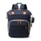 USB Mummy Large Capacity Waterproof Diaper Bag Backpack For Moms 8