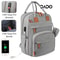 Waterproof Large Capacity Diaper Bag Backpack With Changing Station For Moms 1