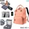 Waterproof Large Capacity Diaper Bag Backpack With Changing Station For Moms 10