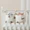 Nursery Crib Bed Organizer Storage Bag With Hanging Diaper Pockets 8