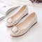 Modern Minimalist SquareBuckle Leather Flats For Women 0