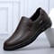 Genuine Leather Mens Handmade Casual Walking Shoes 3