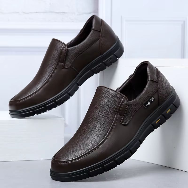 Genuine Leather Mens Handmade Casual Walking Shoes 6