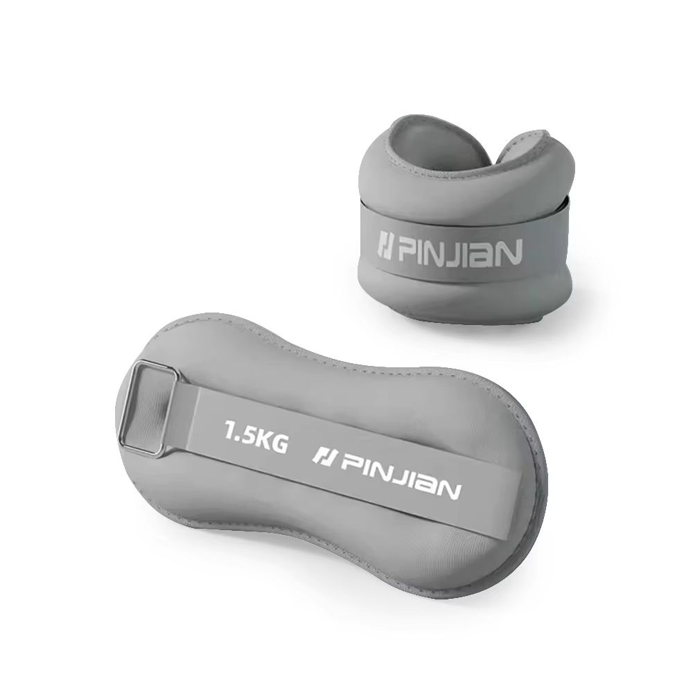 Soft Sand Adjustable Ankle Weights 2Pack For Yoga Running And Strength Training 19