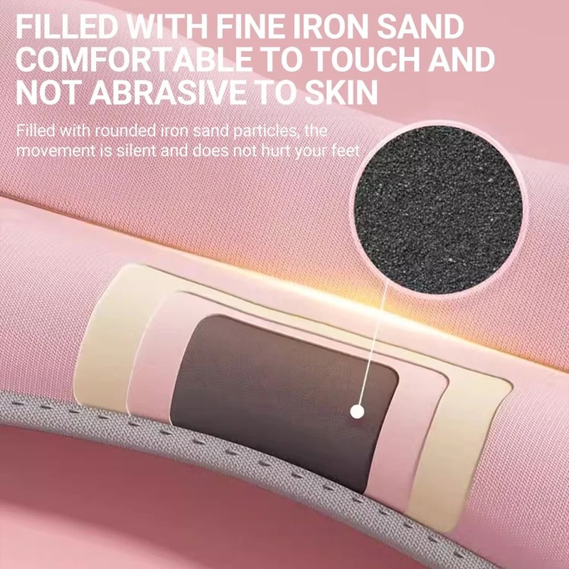 Soft Sand Adjustable Ankle Weights 2Pack For Yoga Running And Strength Training 3