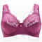 Embroidered Floral Lace Bra Plunge Underwire Lingerie For B To F Cups 9