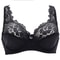 Embroidered Floral Lace Bra Plunge Underwire Lingerie For B To F Cups 6