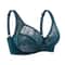 Ultrathin Sheer Deep V Lace Plus Size Bra For Women 9
