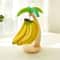 BananaNature Wooden Hanging Fruit Rack With Decorative Leaf 0