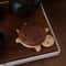TurtleWarm Black Walnut Solid Wood Turtle Coaster Insulation Mat 2