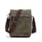Vintage Canvas Messenger Bag With Buckle Casual Shoulder Bag Canvas Satchel For Men 3