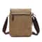 Vintage Canvas Messenger Bag With Buckle Casual Shoulder Bag Canvas Satchel For Men 5