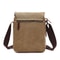 Vintage Canvas Messenger Bag With Buckle Casual Shoulder Bag Canvas Satchel For Men 5