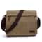 Vintage Canvas Messenger Bag With Buckle Casual Shoulder Bag Canvas Satchel For Men 9