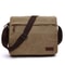 Vintage Canvas Messenger Bag With Buckle Casual Shoulder Bag Canvas Satchel For Men 9