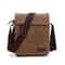 Vintage Canvas Messenger Bag With Buckle Casual Shoulder Bag Canvas Satchel For Men 12