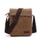 Vintage Canvas Messenger Bag With Buckle Casual Shoulder Bag Canvas Satchel For Men 12
