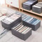 Denim Sweater Storage Organizer Bag Home Storage Container Clothes Sorting Box 4