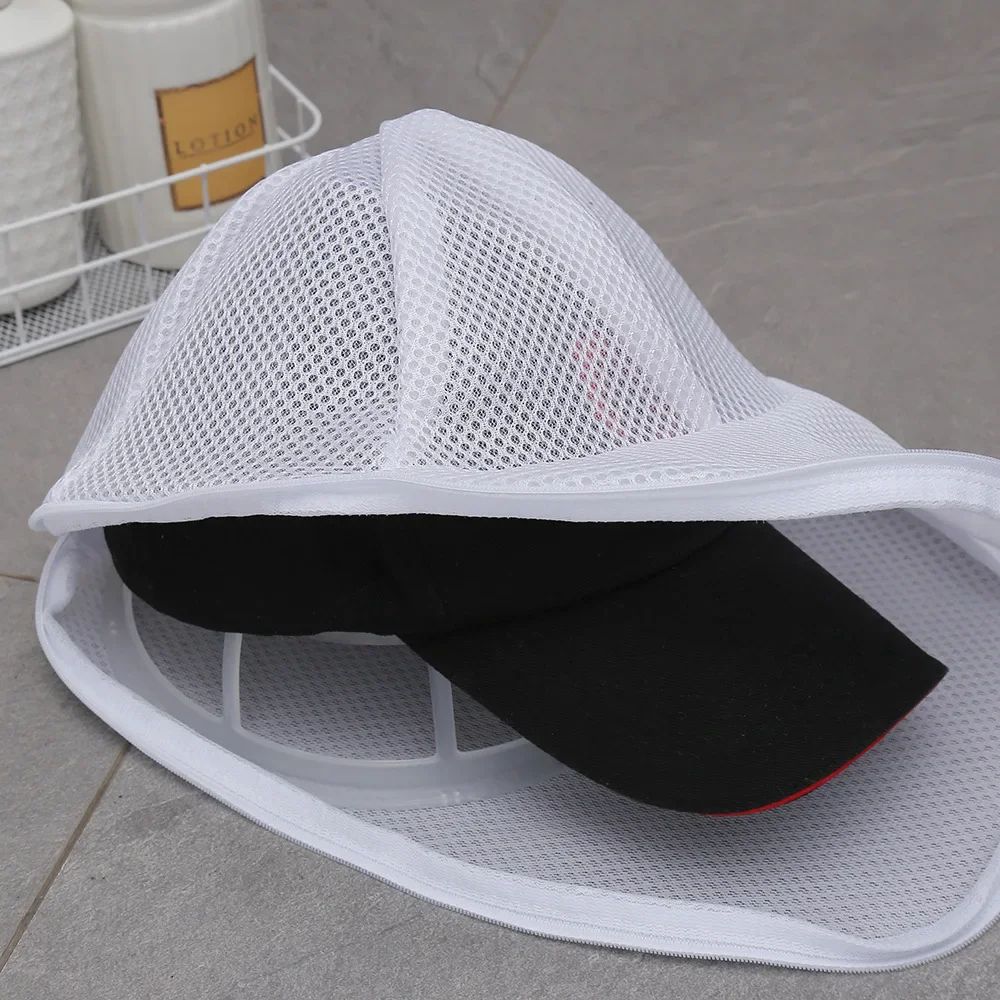 Baseball Cap Washing Bag Hat Protection Mesh Bag Cap Washing Bag For Machine Wash 1