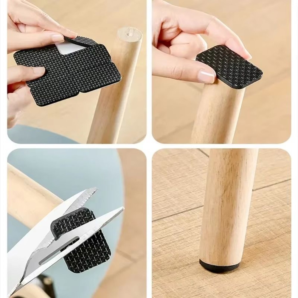 Adhesive Rubber Furniture Pads DIY Furniture Feet Protectors Chair Leg Pads For Table And Chair P 4