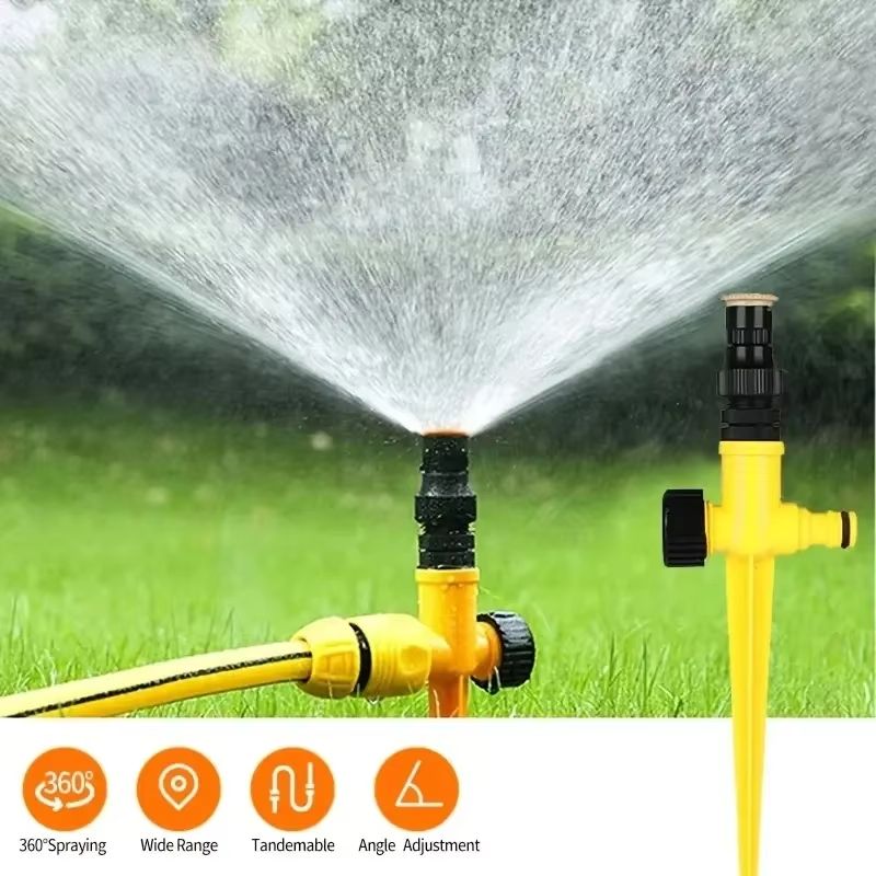 360 Automatic Rotating Garden Sprinkler Lawn Irrigation Sprinkler Garden Watering System 1