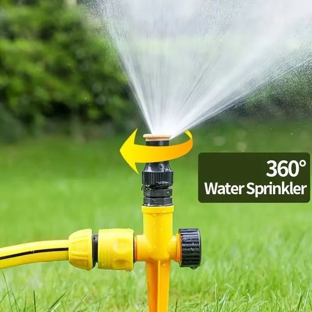 360 Automatic Rotating Garden Sprinkler Lawn Irrigation Sprinkler Garden Watering System 2