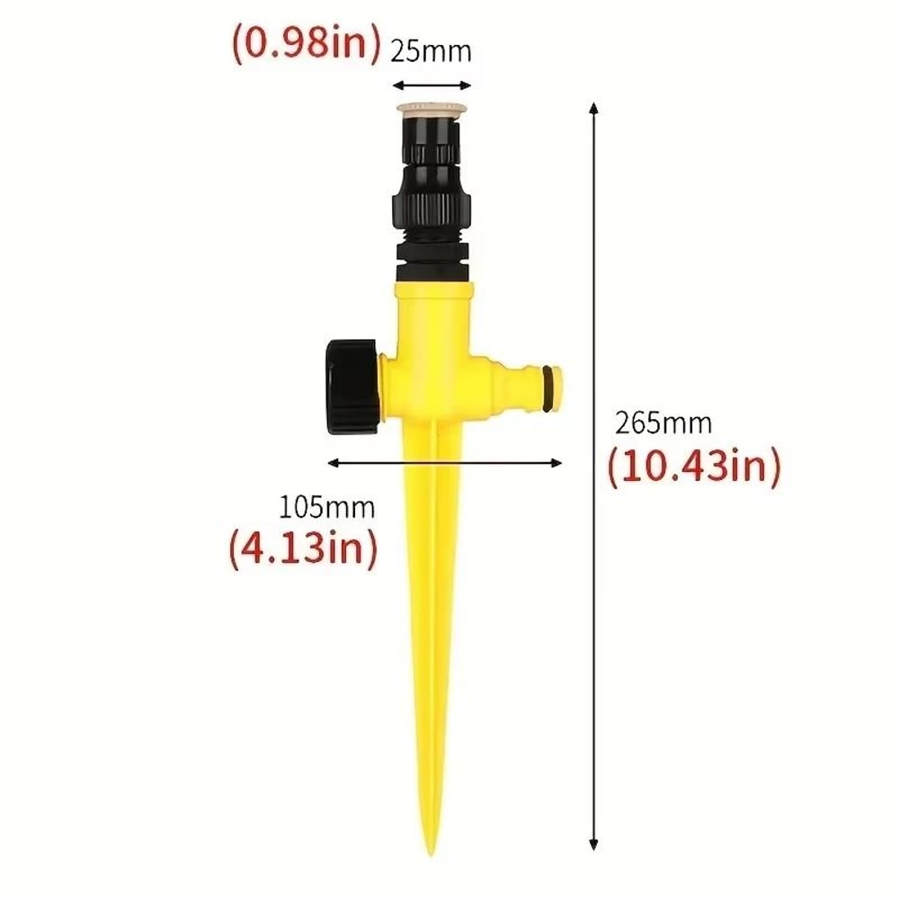 360 Automatic Rotating Garden Sprinkler Lawn Irrigation Sprinkler Garden Watering System 4