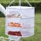 Foldable Mesh Hanging Drying Rack Portable Clothes Herb Dryer MultiUse Mesh Rack 2