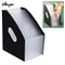 Expandable MultiLayer Vertical File Organizer Portable Folder Organizer Document Storage Bag 0