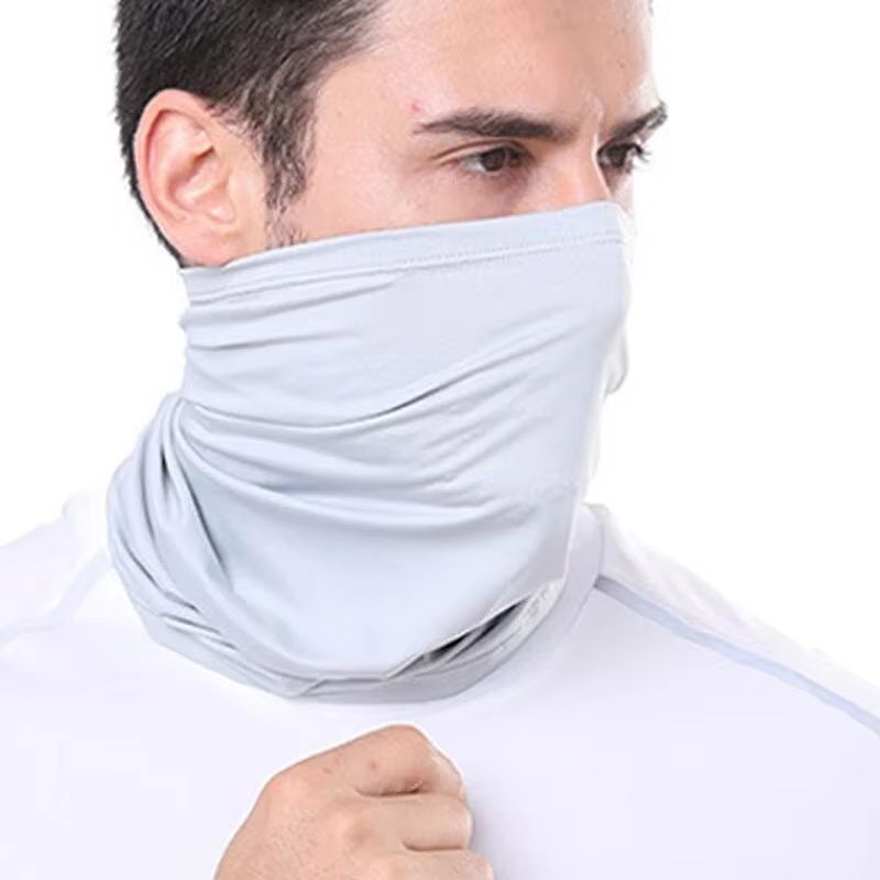 Breathable Ice Silk Outdoor Headscarf Sports Headscarf UV Protection Neck Scarf For Hiking And Su 4