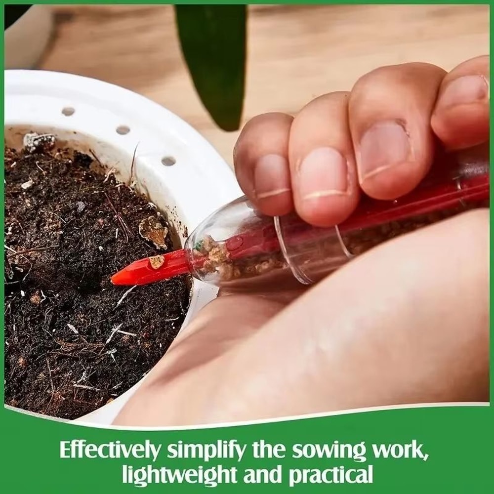 Mini Garden Seed Dispenser Handheld Seeder Tool 2