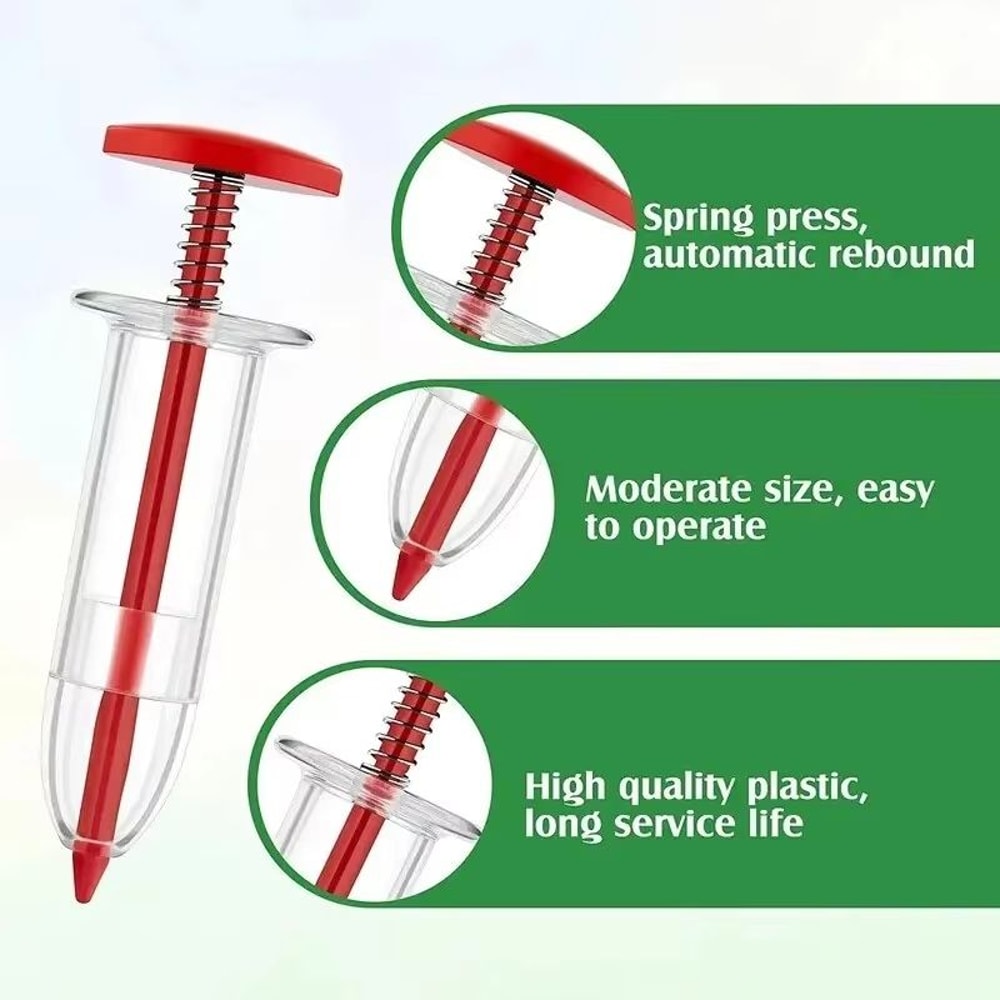 Mini Garden Seed Dispenser Handheld Seeder Tool 3