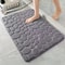Cobblestone Embossed NonSlip Bathroom Mat Absorbent Quick Dry Floor Doormat 0