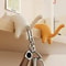 Cat Shaped Desk Side Backpack Hook No Punch Strong Load Bearing Foldable Hanger 1 Or 2pcs 2