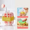 Silicone Ice Cube Tray With Lid NoSpill Design Straws And Cable Tie Mold For Freezer 9