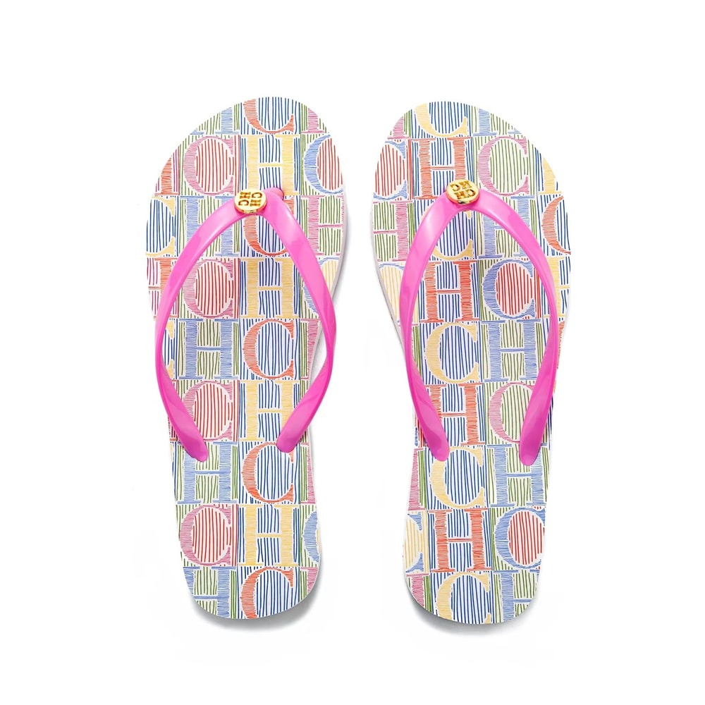 CH Womens Premium Solid Color Fashion Flip Flops For Everyday Wear 6