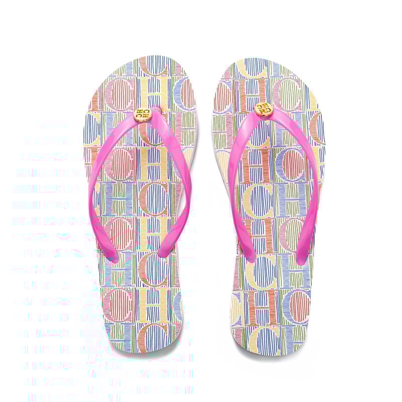 CH Womens Premium Solid Color Fashion Flip Flops For Everyday Wear 6