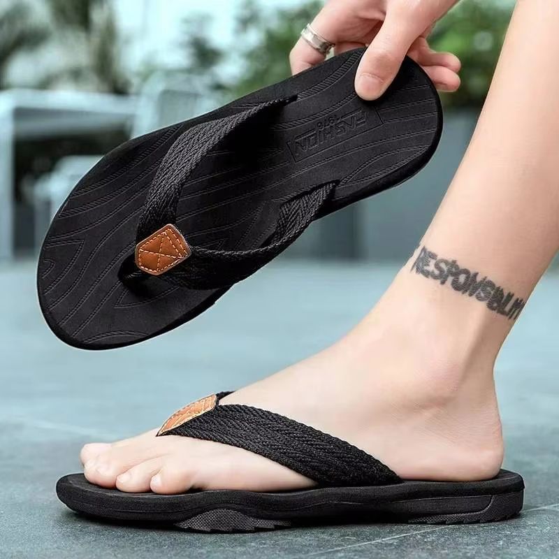 CoastStride Mens Flip Flops Anti Slip Summer Beach Sandals 6