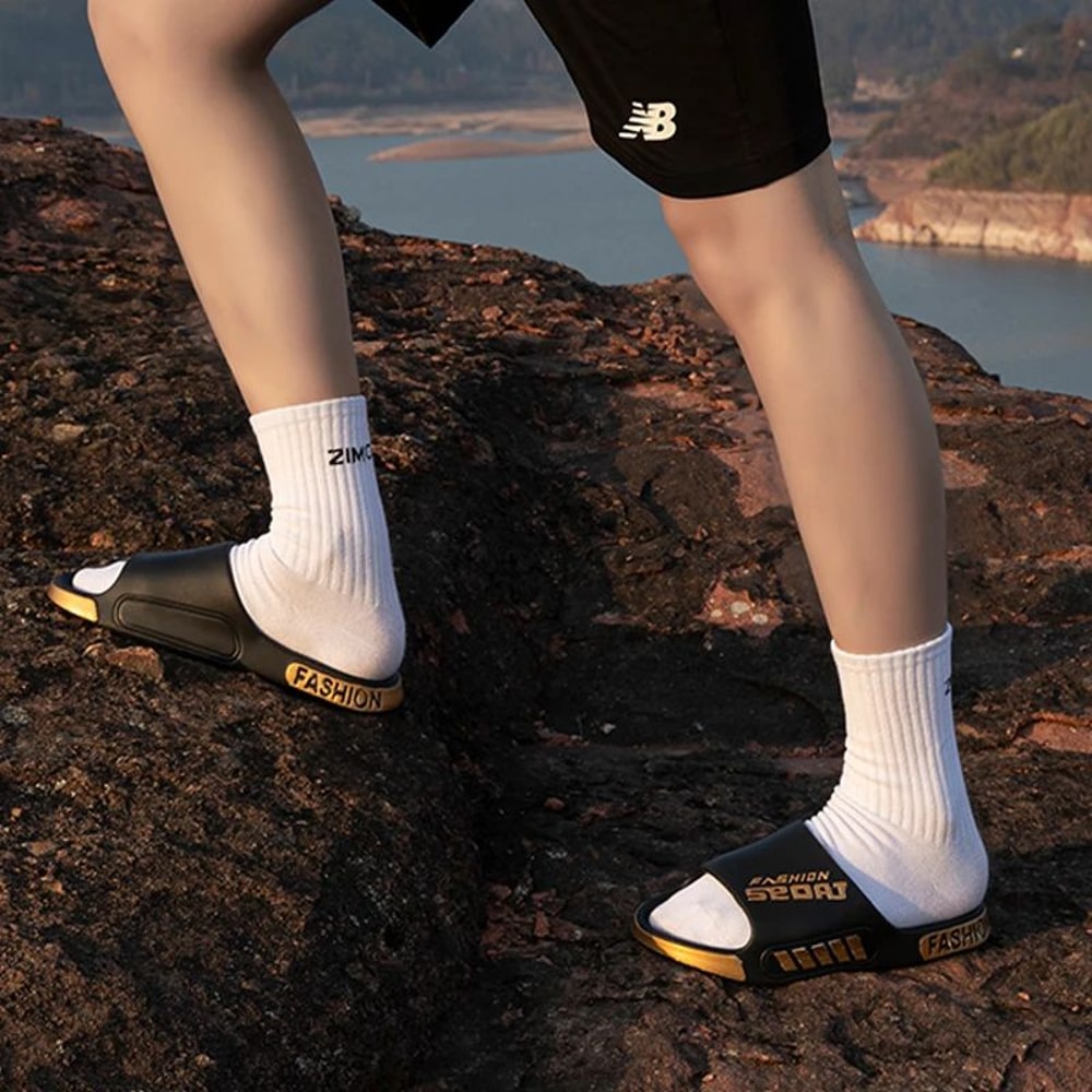 HarborGrip Mens Anti Slip EVA Summer Slippers For Beach And Home 2