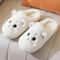 PurrLuxe Winter Warm Fuzzy Cat Plush Slippers For Women 7