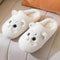 PurrLuxe Winter Warm Fuzzy Cat Plush Slippers For Women 7