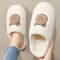 CozyBear Plush Cotton Slippers For Women And Couples 1
