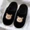 CozyBear Plush Cotton Slippers For Women And Couples 3