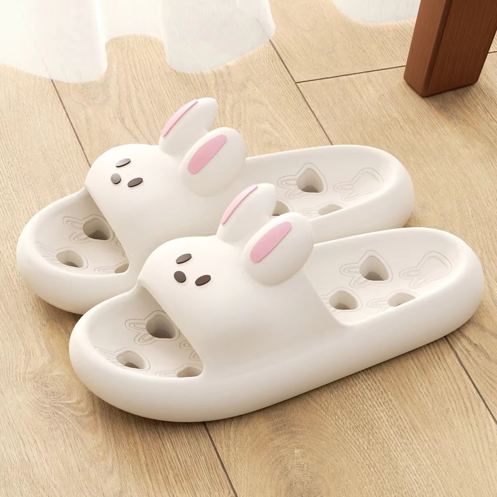 CartoonComfort Quick Dry Cartoon Bathroom Slippers For Women And Men 9