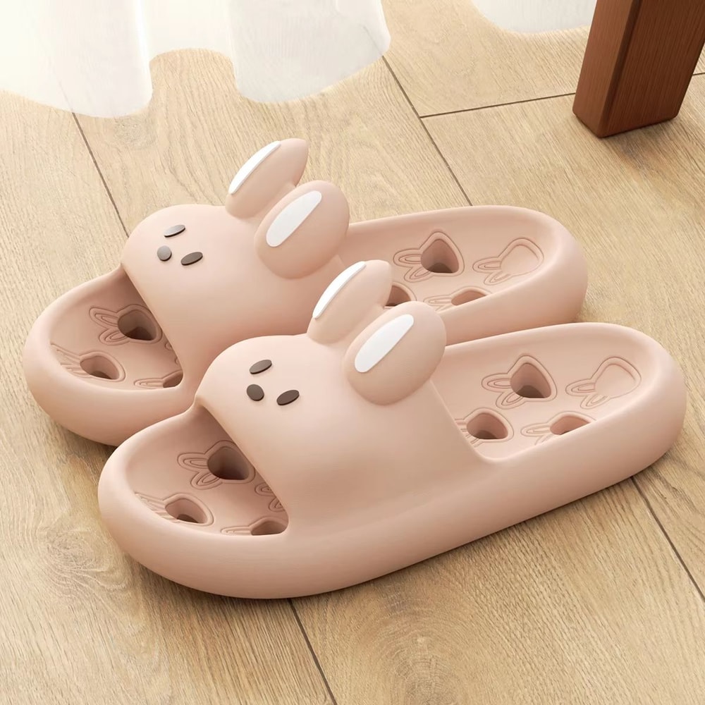 CartoonComfort Quick Dry Cartoon Bathroom Slippers For Women And Men 6