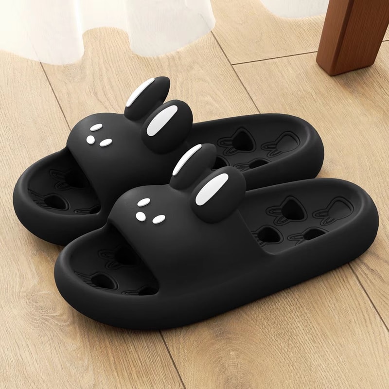CartoonComfort Quick Dry Cartoon Bathroom Slippers For Women And Men 7
